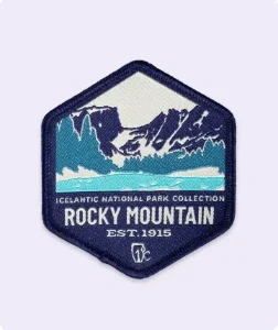 Woven patch design reference